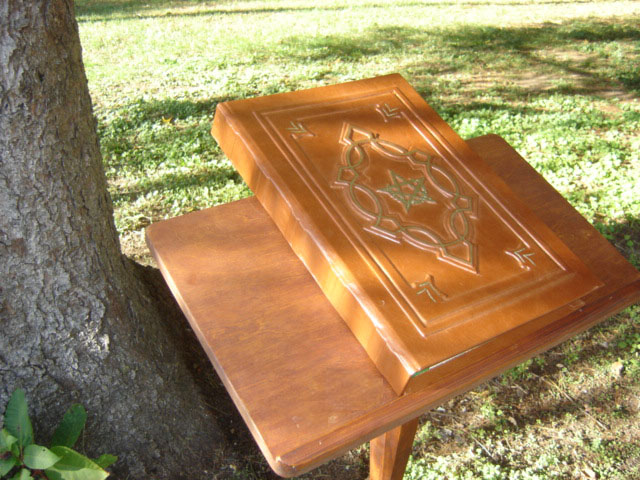 Blank Alchemist's Dream Book of Shadows with Pentacle
