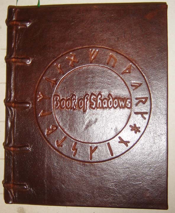 Blank Circle of Runes Book of Shadows Grimoire