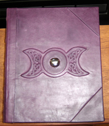 Blank Celtic Moon Book of Shadows