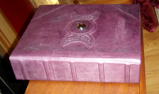 Blank Celtic Moon Book of Shadows