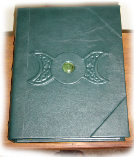 Blank Celtic Moon Book of Shadows