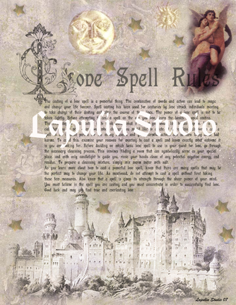 Love Spell Rules