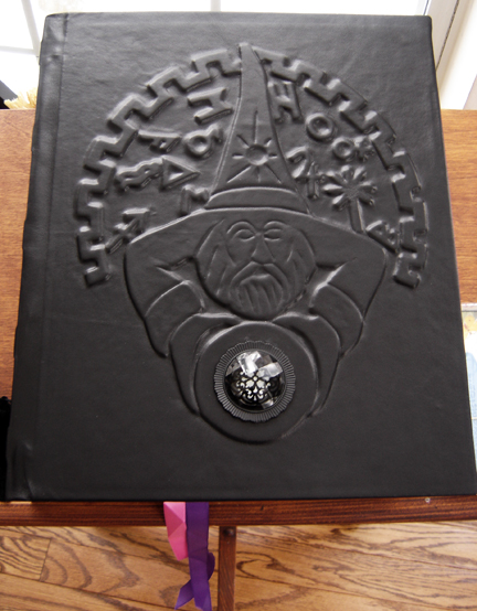 Blank Wizard's Oracle Book of Shadows